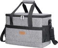 Lifewit Cooler Bag 30/50/60 Cans Collapsible and Insulated Large Lunch Bag Leakproof Soft Cooler Portable Tote for Camping/BBQ/Family Outdoor Activities