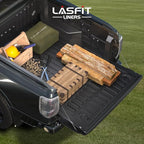 LASFIT Tailgate Mat for Ford Ranger 2025 2024 Truck Tailgate Liner All Weather Protector TPE Durable Tailgate Cover Easy to Install Remove Clean