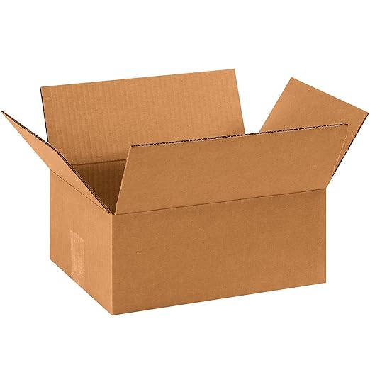 TAPE LOGIC 11 x 8 x 4 Corrugated Cardboard Boxes, Flat 11"L x 8"W x 4"H, Pack of 25 | Shipping, Packaging, Moving, Storage Box for Home or Business, Strong Wholesale Bulk Boxes