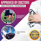 Knee Ice Wrap by Kinetic Labs – Reusable Hot & Cold Gel Pack with Extra Insert – Ice Pack for Knee Injuries, Meniscus, ACL, Tendonitis