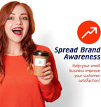 5-1000 Custom Vinyl Stickers - Upload Your own Image, Text, Design, Logo - Personalized Logo Labels for Handmade, Packaging, Bottle, Jars, Candle, Brand Stickers (White, 5x3)