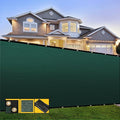 Customized 4' x 115' Green Fence Privacy Screen,with Bindings & Grommets,Heavy Duty for Gardens Backyard Patio Tennis Court Pool Construction Project Outdoor Events,We Make Custom Sizes
