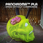Panchroma PLA Lime Green 3D Printer Filament, 1.75mm, 1kg Spool, Easy to Print, High Speed Printing, Tangle Free, AMS Compatible, Perfect for Toys, Decor, Miniatures, Models & Cosplay