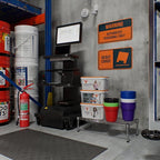 14" Deep x 30" Wide x 8" Height 1-Tier Wire Shelving Kit | NSF Commercial Storage Rack Unit