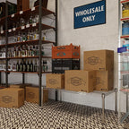 21" Deep x 42" Wide x 14" Height Wire Shelving Kit | 1-Tier | NSF Commercial Storage Rack Unit
