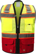 Shine Bright Safety Vest - High Visibility with Reflective Straps and Pockets – Premium, Soft, Durable, and Breathable