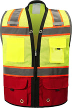 Shine Bright Safety Vest - High Visibility with Reflective Straps and Pockets – Premium, Soft, Durable, and Breathable