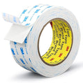 Double Sided Tape 16.5ft,Picture Hanging Strips Heavy Duty Mounting Tape Removable,Foam Tape Waterproof For Scrapbooking Poster Tape, Carpet Tape Rug Gripper,Art & Craft Tape,Adhesive Sticky Tape