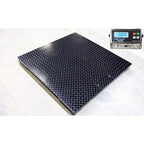 Liberty Scales Heavy Duty Industrial 48" x 48" Floor Scale with Printer Accurate Digital Pallet Scales for Warehouse or Shipping Weighing (5000 lbs x 1 lb)