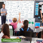 Lockways Dry Erase Board 72 x 48 Inch, Large Magnetic White Board Pack of 2, Aluminium Frame Whiteboard with Marker Tray for School, Office and Home
