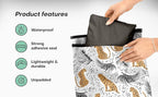 Package Mint Poly Mailers 10x13 100 Pack | Waterproof & Tear Resistant Mailing Envelopes | Small Business Supplies | Shipping Bags for Clothes | Cute Small Business Bags - Cheetah Palm