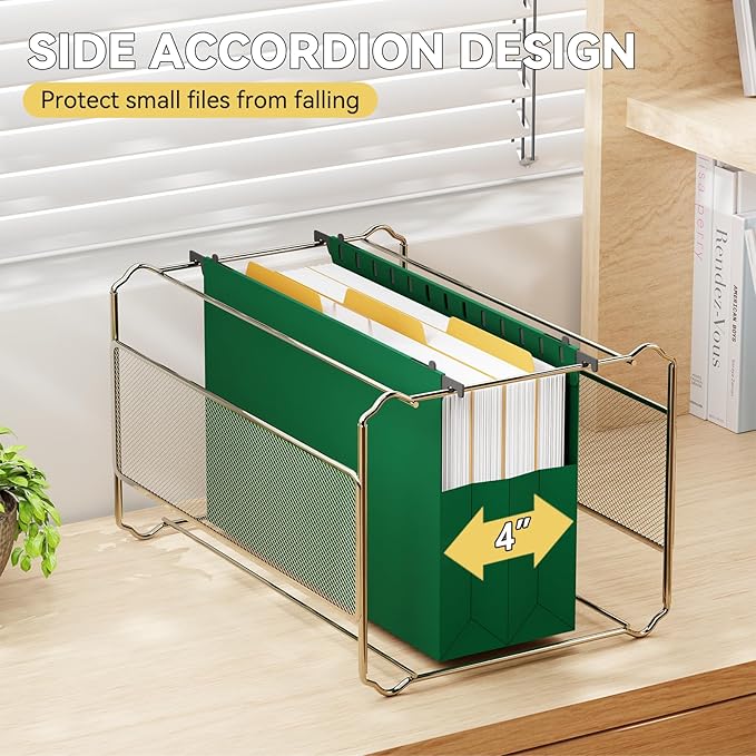 Expandable Legal Size Hanging Folders Extra Capacity,Reinforced 4" Filing Folder Expanding Pocket,6 Pack Plastic Legal Hanging Files for Filing Cabinet,Sturdy Hang Folder with Tabs,Colorful