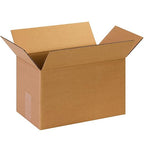BOX USA Shipping Boxes 13"L x 8"W x 8"H 25-Pack Long Corrugated Boxes for Moving, Shipping, Mailing, Packing, Packaging and Storage