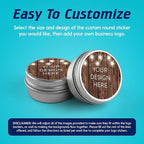 5-1000 Custom Vinyl Stickers - Upload Your own Image, Text, Design, Logo - Personalized Logo Labels for Handmade, Packaging, Bottle, Jars, Candle, Brand Stickers (Wood Lights, 2x2)