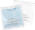 iMailer - 200 Pcs - 12" x 18" Poly Bags with Suffocation Warning Self Seal- Clear Shipping Bags 1.6 Mil for Clothing, Shirts, Packaging - Permanent Adhesive