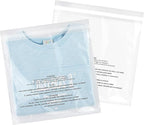iMailer - 200 Pcs - 12" x 18" Poly Bags with Suffocation Warning Self Seal- Clear Shipping Bags 1.6 Mil for Clothing, Shirts, Packaging - Permanent Adhesive