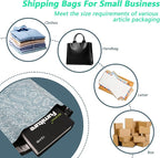 Poly Mailers 12x15.5 Inch 50 Pcs - Wheat Sheaf printed Shipping Bags, 2.4mil Thickness, Waterproof and Tear Resistant Mailing Envelopes, Self-Sealing Packaging Bags for Small Business
