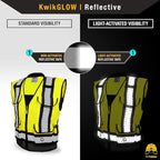 KwikSafety - Charlotte, NC - GODFATHER Safety Vest [CUSHIONED COLLAR + TABLET POCKET] ANSI OSHA