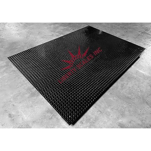 Liberty Scales Heavy Duty Industrial 60" x 84" Floor Scale Accurate Livestock Digital 5’ x 7 Pallet Scales for Warehouse or Shipping Weighing (1000 Ibs x 0.2 Ib)