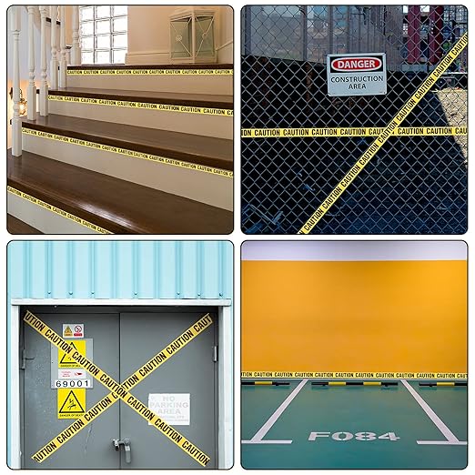 Frienda 11 Pcs Construction Birthday Party Supplies Plastic Traffic Cone Caution Tape Safety Road Parking Construction Cone Warning Tape for Halloween Party Outdoor Indoor(7.1 Inch Tall,Classic)