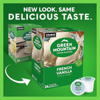 Green Mountain Coffee Roasters French Vanilla Coffee, Keurig Single-Serve K-Cup pods, Light Roast, 96 Count