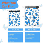 Cute Poly Mailers 10x13 Inch 25 Pcs - Butterfly Printed Shipping Bags for Clothing - Waterproof and Tear Resistant Mailing Envelopes - Self-Sealing Packaging Bags for Small Business