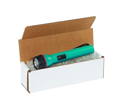 Box USA BM1054 10"L x 5"W x 4"H, White (Pack of 50)