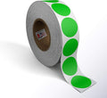 Kenco Color Coding Circle Dot Sticker Labels on a roll (Bright Green, 2 INCH 500 Stickers)