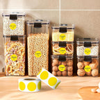 PARLAIM 3/4 Inch Color Coding Label Stickers,500PCS Circle Inventory Sticky Dots Sticker in Dispenser Box,Yellow Adhesive Round Dot Labels for Office Home (Yellow)