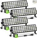 4 Pack LED Shop Lights, 100W 11000LM Plug in Garage Light with 6FT Power Cord, IP66 Waterproof Work Bench Shop Lights for Garage, Workshop, Warehouse, Outdoor, Yard, Garden