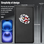 Car Insurance and Registration Card Holder | for BMW Ford Tesla Cadillac All Cars | Store Cards, ID License & Essential Documents | Premium Leather with Magnetic Closure