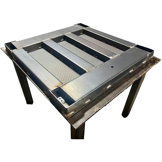Liberty Scales Industrial Floor Scale with Indicator, Accurate Digital 48" x 72" (4’x6’) Pallet Scales for Warehouse or Shipping Weighing NTEP Certified (Legal for Trade) (20,000 lbs x 5 lb)