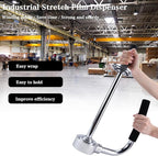Industrial Stretch Wrap Dispenser – Adjustable 12-20 Inch Shrink Wrap Handle for Pallet Packing – Heavy-Duty Stretch Film Dispenser Holder for Efficient Wrapping