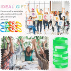 Liliful 100 Pcs Silicone Rubber Wristbands Rubber Wristband Bracelet Bands for Silicone Wristbands for Women Men(Multicolor)
