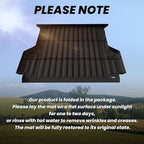 LASFIT Bed Mat for Ford Ranger 2025 2024 5.0ft Truck Bed All Weather Protector TPE Easy Clean Durable Bed Liner -Not Fit for Drop in Bedlienr