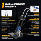 Electric Stair Climbing Hand Trucks Dolly Cart, 550lbs Heavy Duty Stair Climber for Moving, Powered Stair Climbing Hand Truck with Pneumatic Wheels and Telescoping Handle(ZW47250)