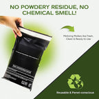 Premium Shipping Mailers 6x9 inch - Double-Sealed Mailing Bags, Industrial Strength Mailers, Reusable Multi-Layer Corn Starch Based Material, Small Business Shipping - 50 Pack