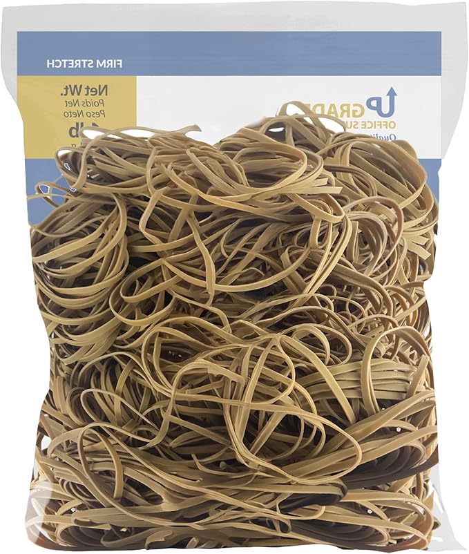Upgrade Rubber Bands, Size 32, 1 lb Bag, Made in USA