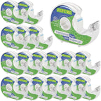18 Pcs Transparent Tape with Dispenser, 0.7 x 1000 in Clear Tape Rolls Bulk, Office Tape Refills for Desk, Craft, and Gift Wrapping