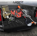 LASFIT Truck Tailgate Mat 2019-2026 for Chevrolet Chevy Silverado & GMC Sierra 1500 (Not Fit Multipro Tailgate), All Weather TPE Tailgate Protector Liner Replacement (Not Fit Drop-in Liners)