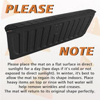 TripleAliners Tailgate Mat with Tailgate Cap Top Protector for 2007-2013 Chevy Silverado & GMC Sierra 1500 Upgrade Full-Coverage All Weather Liner Protector Replacement (Won't Fit Drop-in Liners)