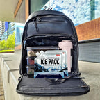 Reusable Ice Packs for Coolers Long Lasting Gel Freezer Packs for Cooler Bag Backpacks, Lunch Box, Cooler Bag, Keeps Food Cold Fresh (Set of 4)