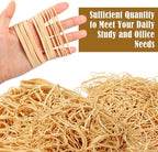 Marspark Rubber Bands Bulk Elastic Rubber Bands 5 lb File Folder Strong Elastic for Office Home Supply Crafts(Size 64、size 33、size 19)