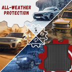 Truck Bed Mat Fit Ford Ranger 2024 2025 (5FT, 59.6" Bed), TPE All Weather Truck Bed Liner Cargo Liner Ranger Accessories
