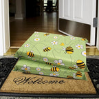 Poly Mailers 14.5x19 Inch 50 Pcs - Bee printed Shipping Bags, 2.4mil Thickness, Waterproof and Tear Resistant Mailing Envelopes, Self-Sealing Packaging Bags for Small Business