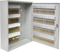 BankSupplies STEELMASTER 200-Key Cabinet | Piano Hinged Door | Steel Construction Key Lock Box