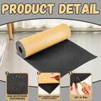Pangda 1 Piece 157 x 12 x 1/8 Inch Extra Large Marine Foam Roll Closed Cell Rubber with Adhesive Insulation Sheets Lightweight Single Sided Tape Water Weather Resistant for Craft