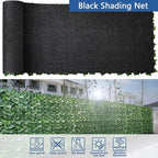 Artificial Ivy Fence Privacy Screen with Mesh Back, 59" x 158" Faux Ivy Vine Leaf Fence Panels, Balcony Privacy Screen, Hedge Wall Decoration for Outside, Garden, Yard, Patio