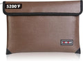 Fireproof Document Bag - with 4200°F Heat Insulated, Waterproof Fireproof Bag with Zipper, 8 Layers of Functional Materials, Fireproof Money Bag for Cash/Documents/Valuables, Fire Bag 11"x7.7" …