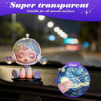 252pcs Car Easy-Pull Sticky Putty Clear Double Sided Removable, No Residue Glue Adhesive Double Sided Tape for Car, Walls, Holiday Decor, Balloons, Posters, Crafts & Classroom Decor, 3 Sizes